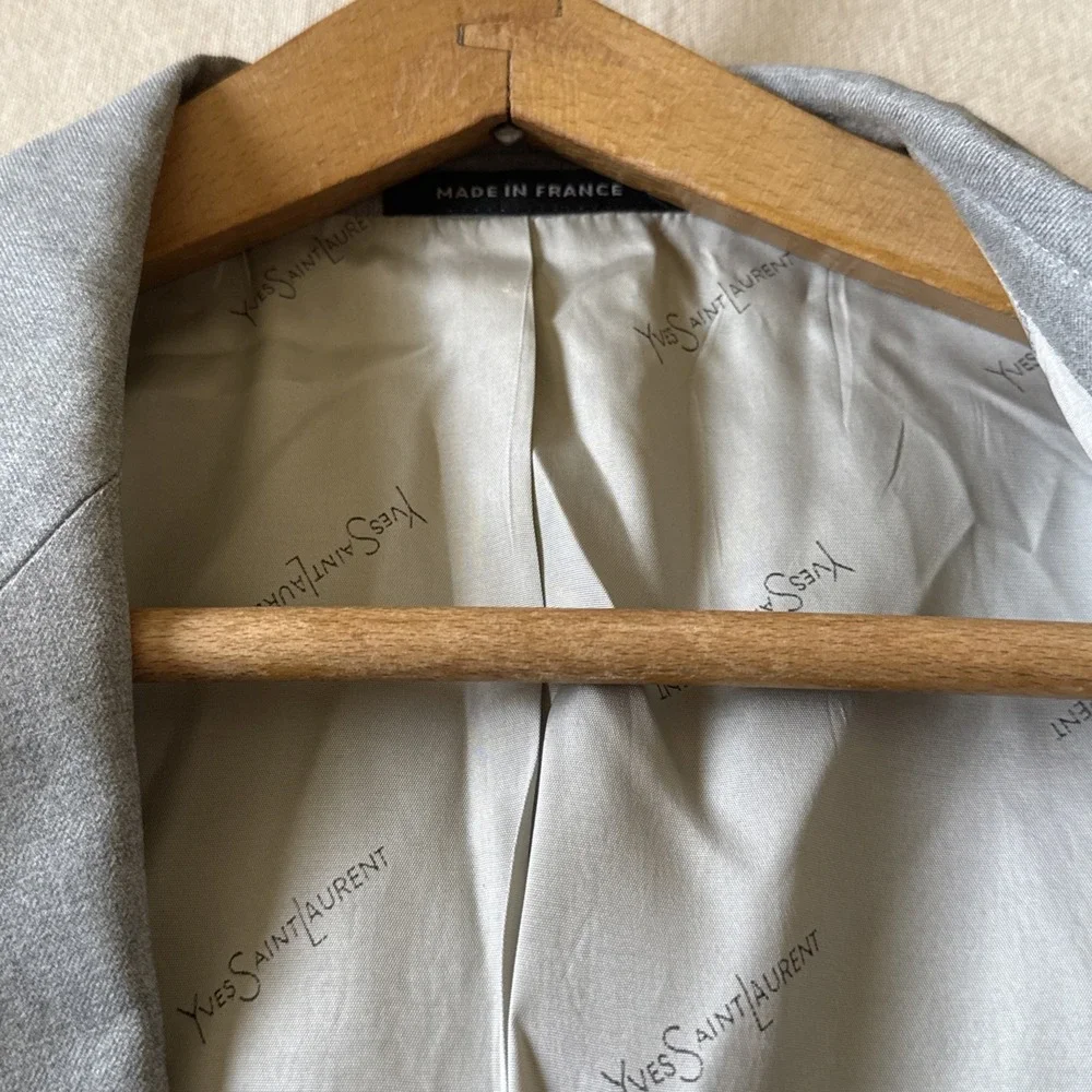 Yves Saint Laurent YSL Men's Vintage Blazer jacket  Made in France Size 40R